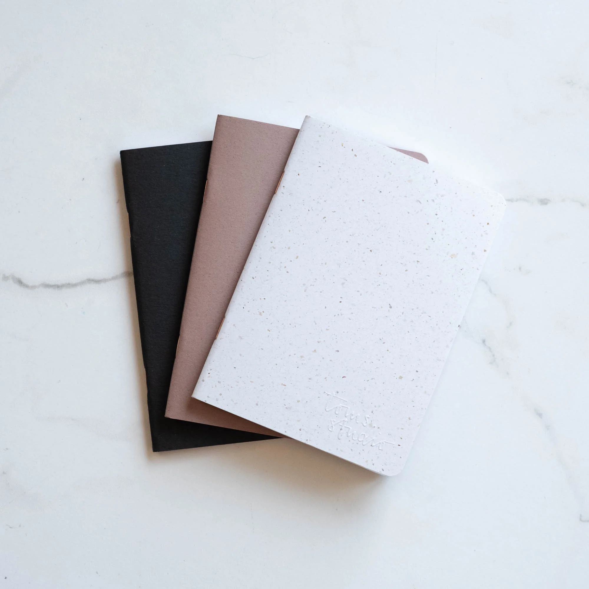 A6 Notebooks made from Coffee Cups