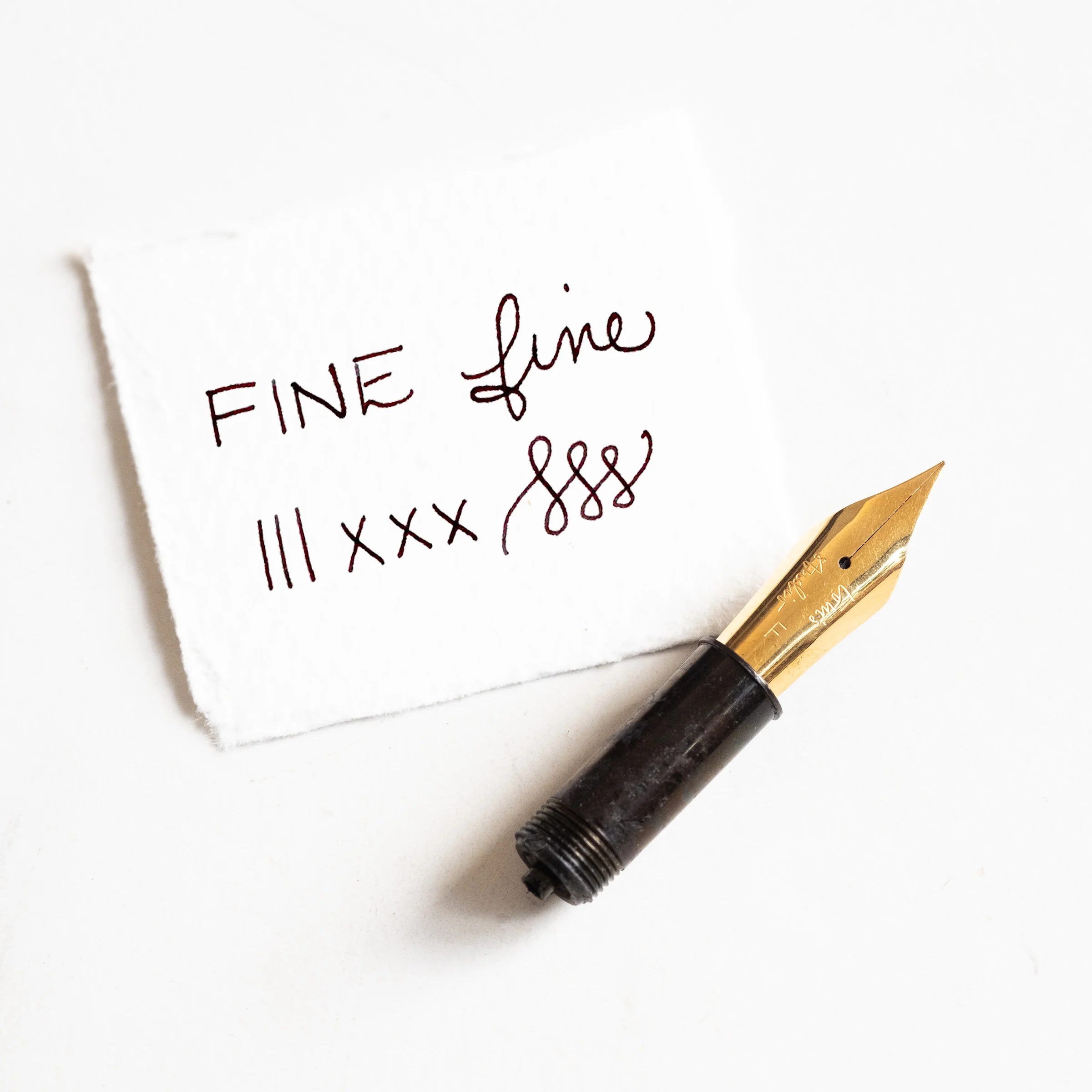 Fine Fountain Pen Nib
