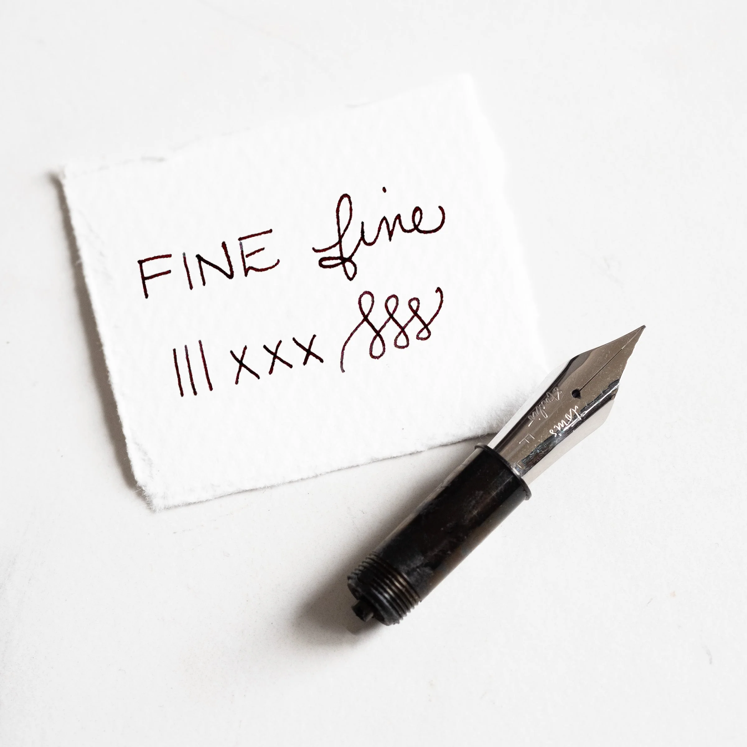 Fine Fountain Pen Nib - Image 2