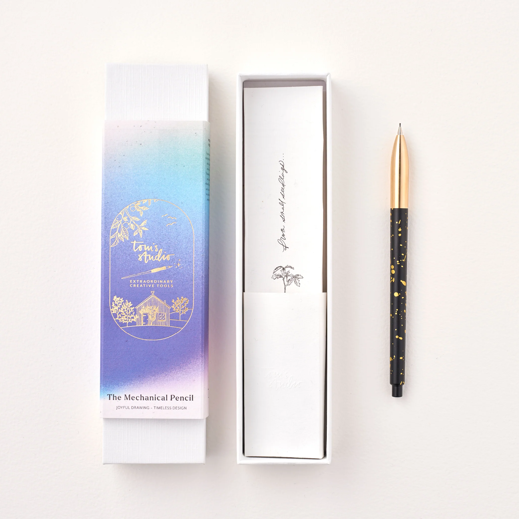 Mechanical Pencil Black & Gold - Image 2