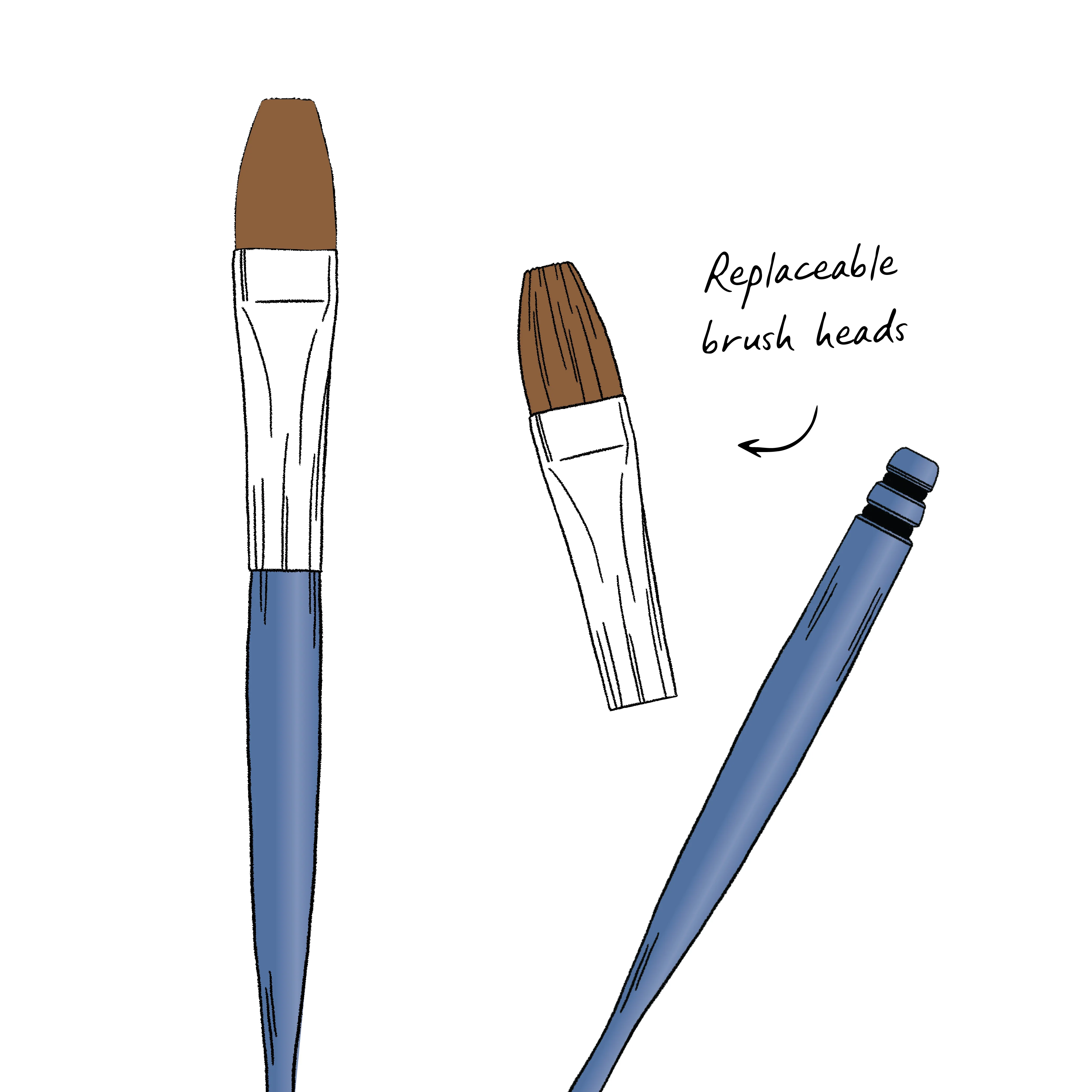 Studio Paintbrush Set - Image 2